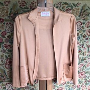 ROUTE ONE Petite Miss Vintage Blazer Medium